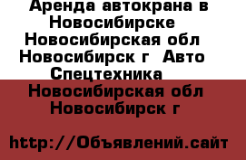 Аренда автокрана в Новосибирске - Новосибирская обл., Новосибирск г. Авто » Спецтехника   . Новосибирская обл.,Новосибирск г.